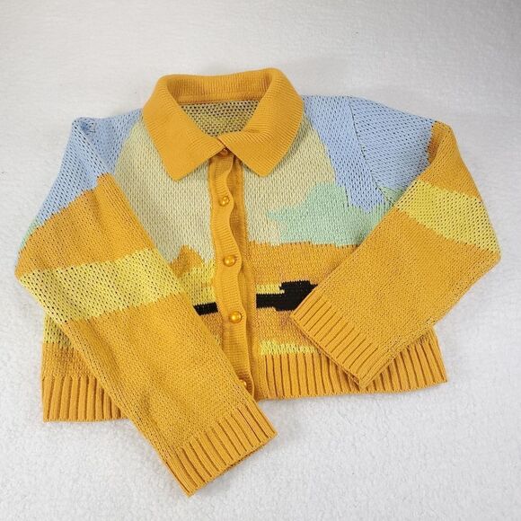 Ribbed Knit Cardigan Sweater - Picture 13 of 13